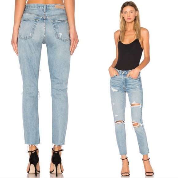 GRLFRND Karolina High-Rise Skinny Jean in A Little More Love - Picture 2 of 15